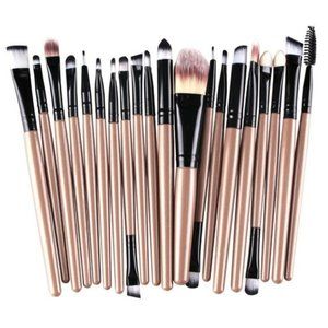 NEW 20pc Nude Pro Makeup Brush Set